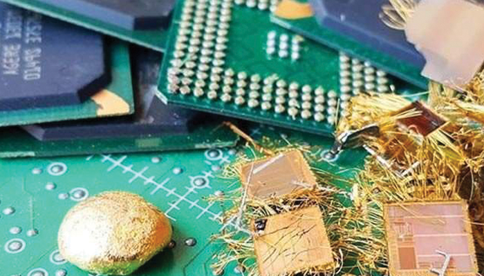 With the help of graphene, it is possible to extract gold from e-waste
