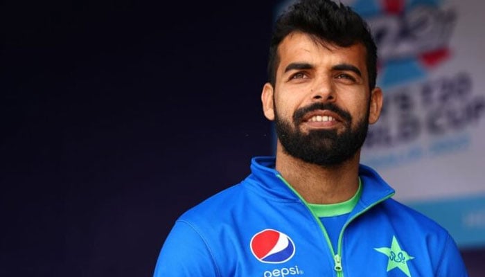 Shadab expressed his gratitude to his fans for congratulating him on his marriage File photo