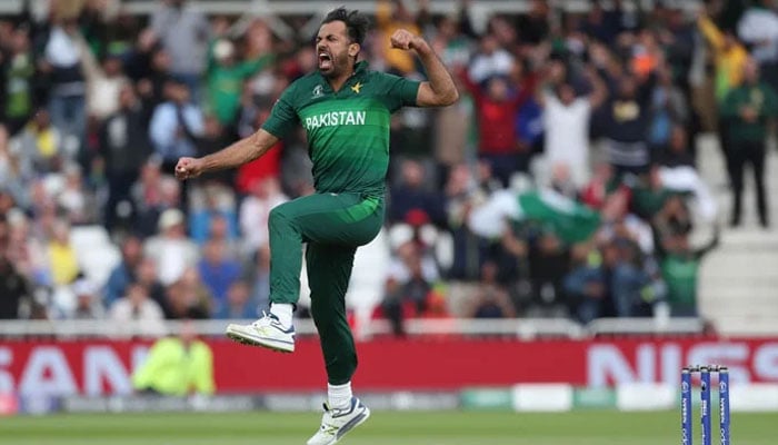 Wahab Riaz will be the sports minister in the caretaker setup Wahab Riaz - File photo