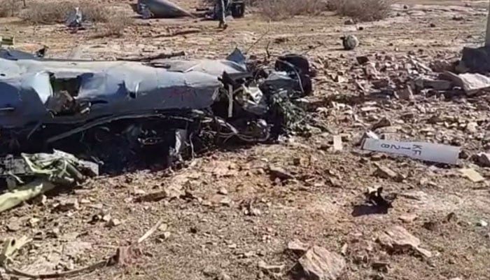 India, 2 fighter jets crashed Photo courtesy of Twitter
