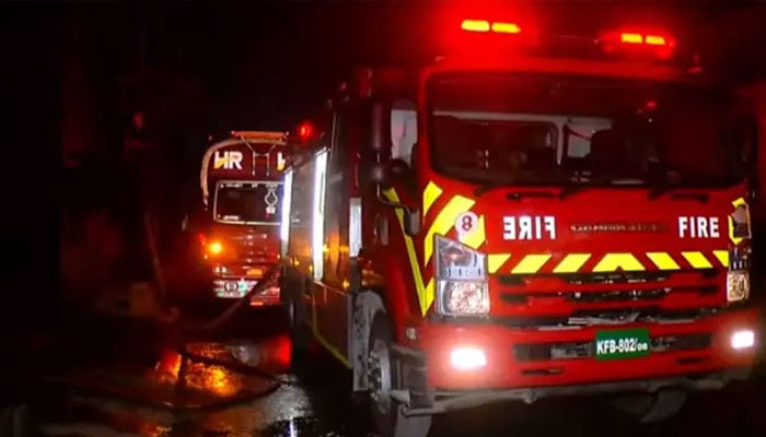Superstore fire extinguished in North Nazimabad, Karachi File photo