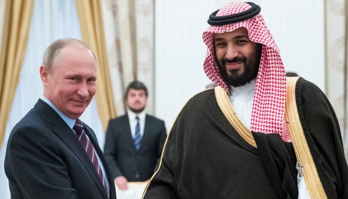 The Saudi Crown Prince contacted the Russian President for stability in the oil market File photo