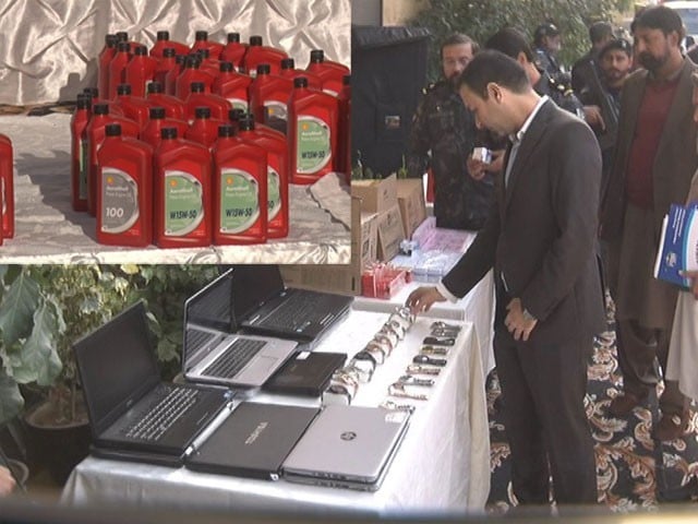 Customs intelligence operation, large quantities of smuggled warplane oil recovered Photo Express