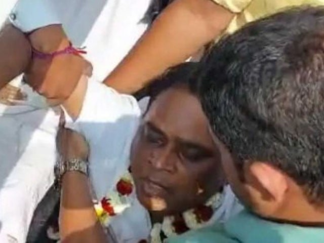India; The injured health minister died due to police firing Odisha Health Minister Airlifted to Hospital; Photo: Twitter