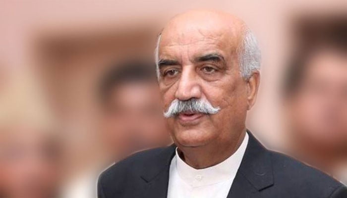 Accusation is Imran Khan's pastime: Khurshid Shah