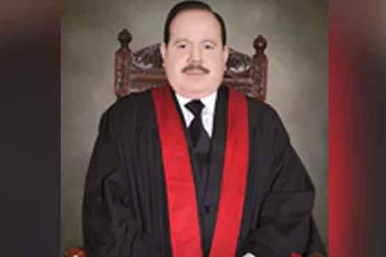 Justice Sardar Tariq Masood's refusal to hear appeals in the chamber related to cipher