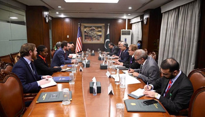 Meeting of the US Special Representative with the Secretary of State