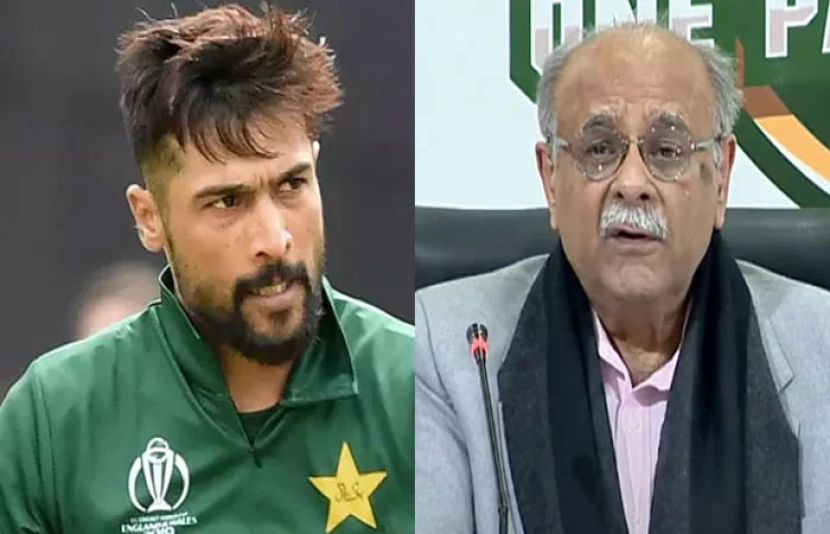 Najam Sethi gave green signal to fast bowler Mohammad Amir