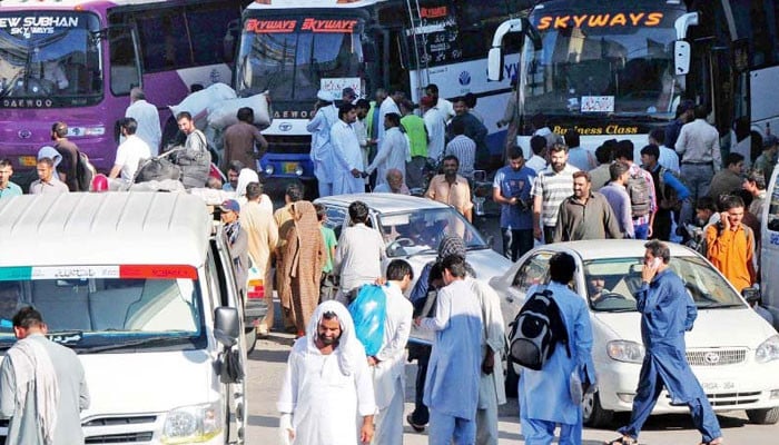 The All Pakistan Public Transport Owners Federation has increased the fares by 10 percent