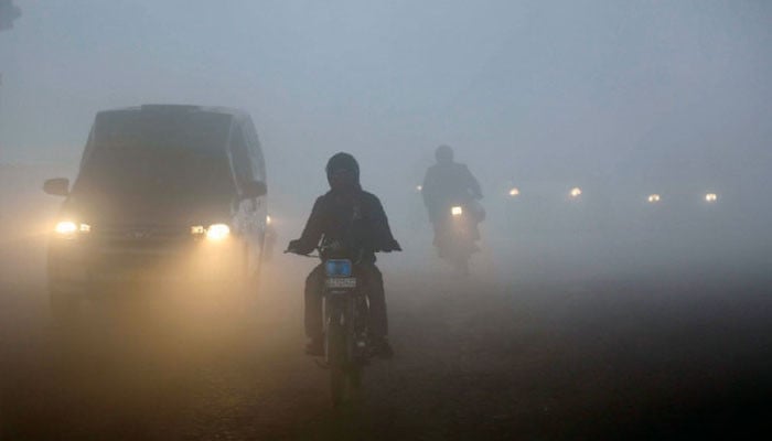 The plains were followed by fog