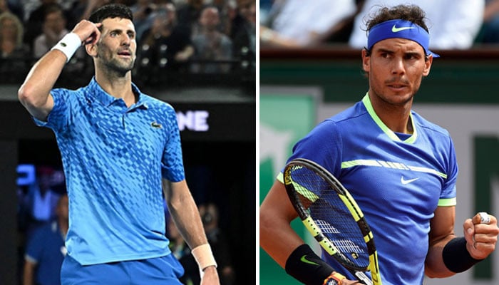 What did Rafael Nadal say when he equaled Novak Djokovic in the record list?