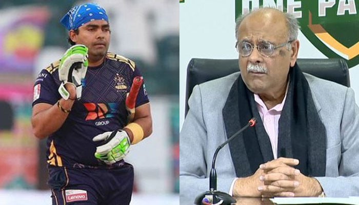 Why Umar Akmal thanked Najam Sethi?