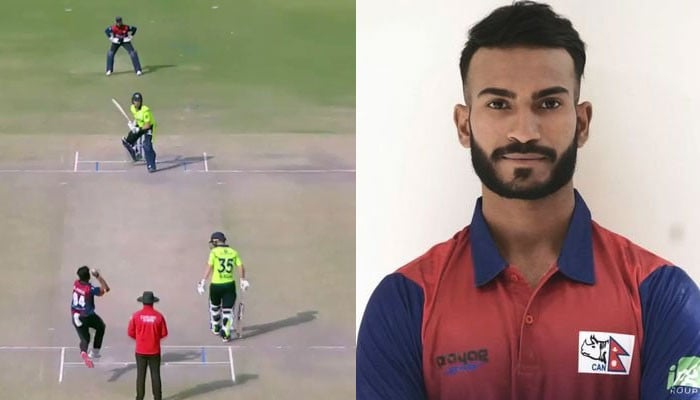 Why did Nepal's wicketkeeper Asif Sheikh get the ICC award?