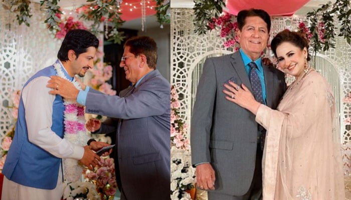 Saba Faisal's son Arslan Faisal got engaged