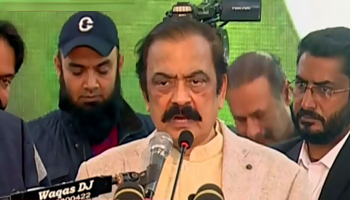There is no fault of Muslim League-N in the storm of inflation, Rana Sanaullah There is no fault of Muslim League-N in the storm of inflation, Rana Sanaullah