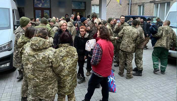 Exchange of prisoners of war between Russia and Ukraine File photo