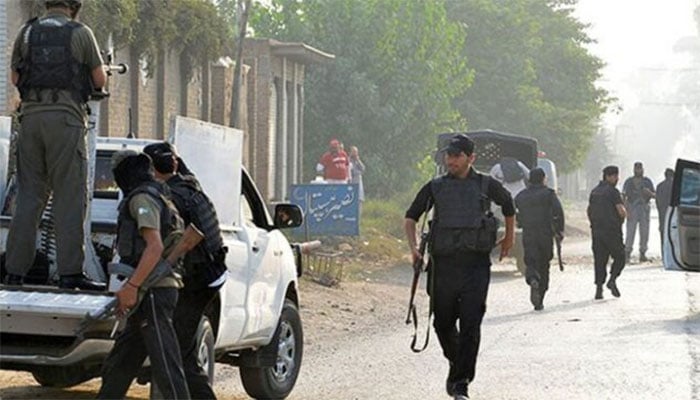 Police saved Swabi district from major disaster, DIG Mardan Photo file