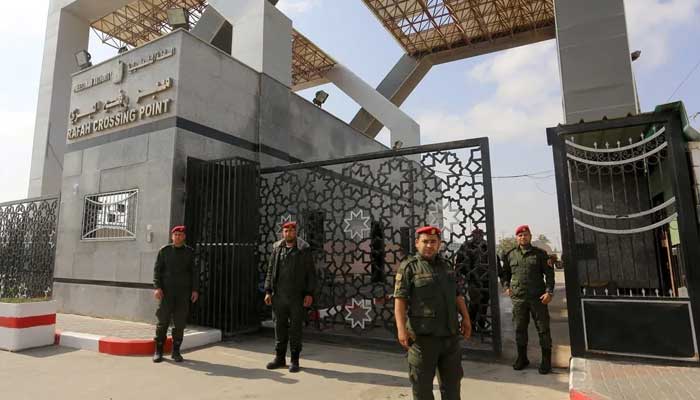 Border entry point to enter Egypt from Palestine, file photo