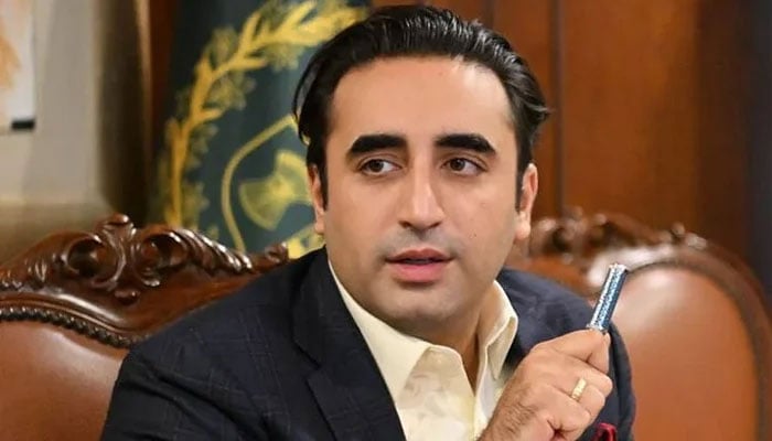 Bilawal Bhutto expressed regret over the earthquake in Turkey and Syria Foreign Minister Bilawal Bhutto Zardari - file photo