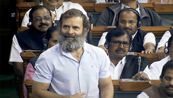 Modi changed foreign policy rules to benefit Adani, Rahul Gandhi Modi changed foreign policy rules to benefit Adani, Rahul Gandhi