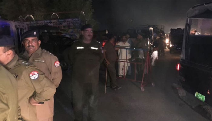 Punjab, police operation against oil hoarders Screen grab, file photo