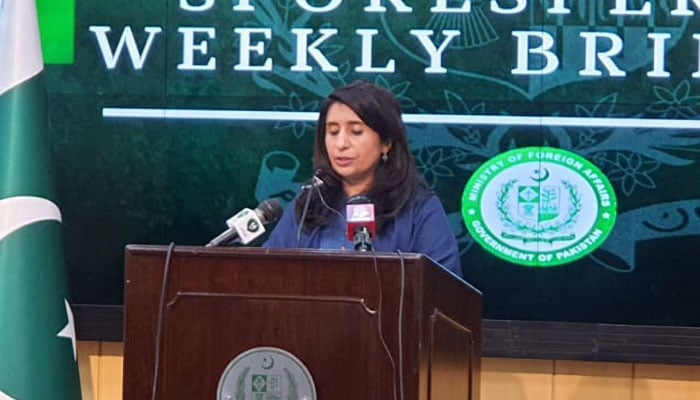 No Pakistani was reported injured in the earthquake in Turkey or Syria, Foreign Office Spokesman File photo