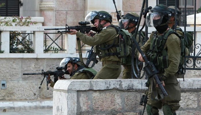 Israeli army firing, 14-year-old Palestinian boy martyred File photo