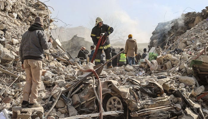 Emergency meeting of the United Nations on the situation caused by the earthquake in Syria Photo courtesy of Google