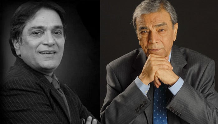 Why did Moin Akhtar consider Zia Mohiuddin as his guru?