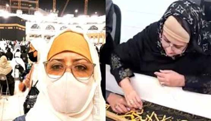 Atiqa Odhu got the privilege of sewing the cover of the Kaaba