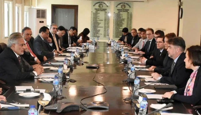 9th review talks between Pakistan and IMF postponed till tomorrow 9th review talks between Pakistan and IMF postponed till tomorrow