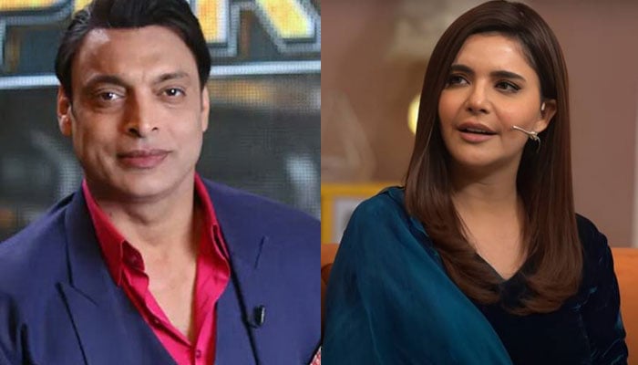 Shoaib Akhtar and Nida Yasir's interesting conversation went viral on social media File photo