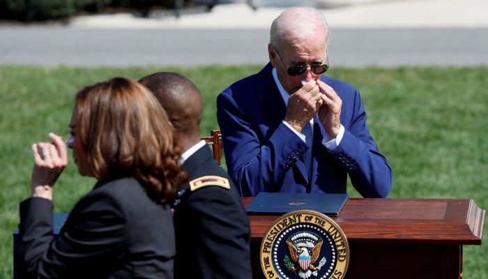 Is Joe Biden 'fit' to be US President? File photo
