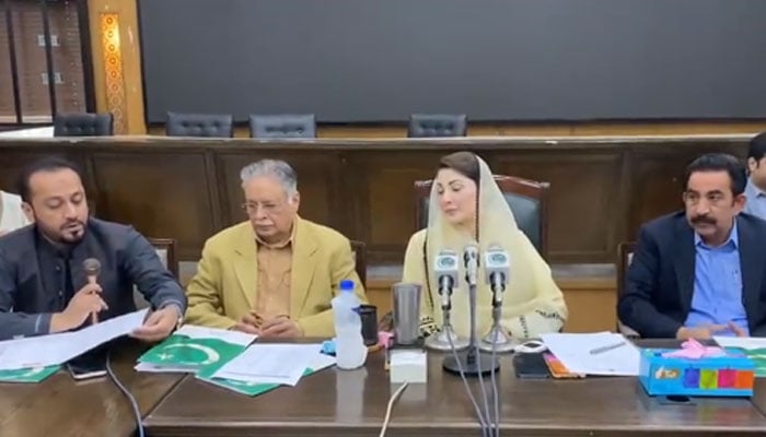 Maryam Nawaz will repeat her history of solving the problems of the country and the people Photo, screen grab