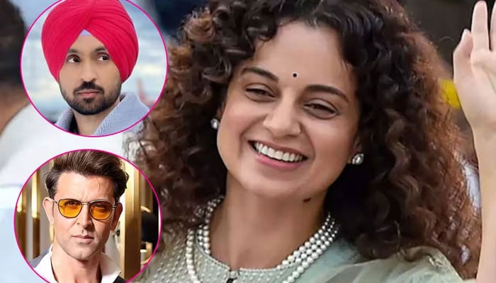 Who do you prefer between Hrithik and Diljit, Kangana's answer to fans