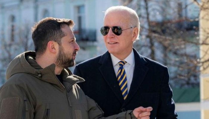 How was US President Joe Biden's visit to Ukraine 'secret'? File photo