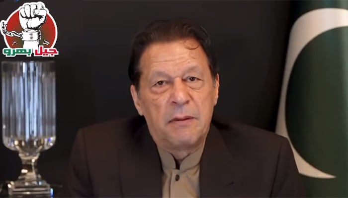 An appeal to Pakistanis to join Jail Bharu movement: Imran Khan An appeal to Pakistanis to join Jail Bharu movement: Imran Khan