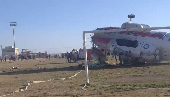Iranian sports minister's helicopter crashes, advisor killed Iranian sports minister's helicopter crashes, advisor killed
