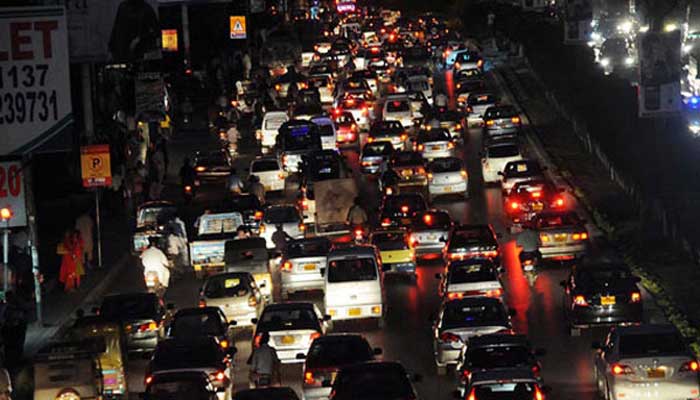 Local residents protest against power outage, worst traffic jam File photo: