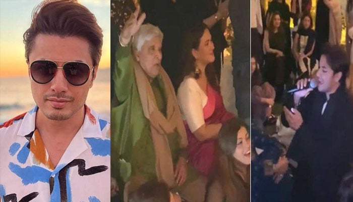 Ali Zafar also openly condemned Javed Akhtar's controversial statement