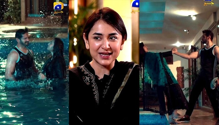 Why did Yemeni Zaidi agree for the swimming pool scene in 'Tere Bin'?