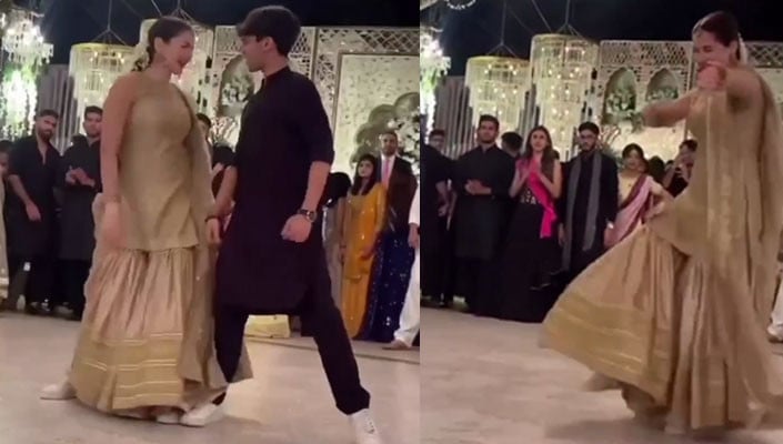 Video of Haniya dancing at Aamir's wedding goes viral