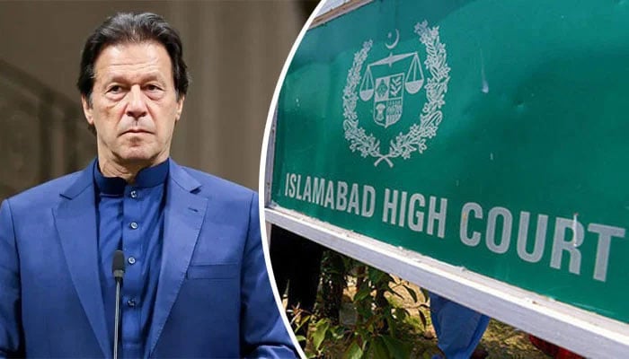 Imran Khan's bail plea, written order restraining banking court from ruling File photo