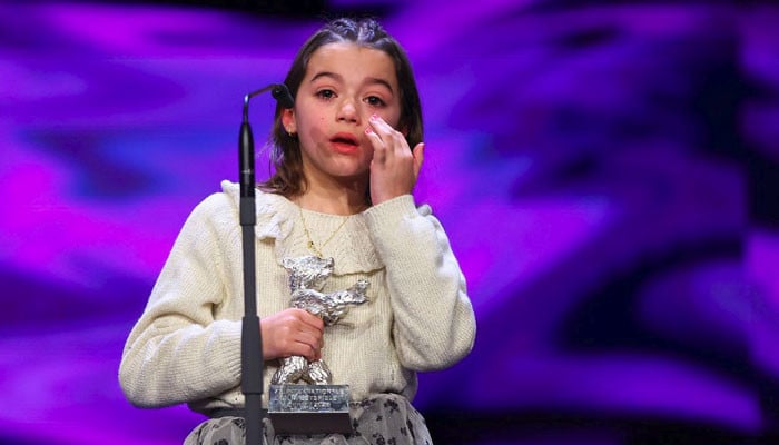 The 8-year-old actress from Spain won the award