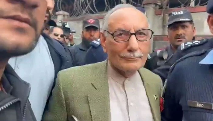 PTI demands release of Amjad Shoaib Photo: Social Media