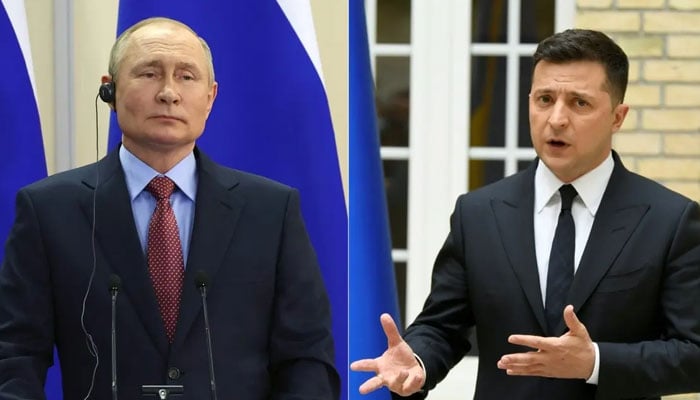 The Russian president will be killed, the Ukrainian president claims Collage photo social media