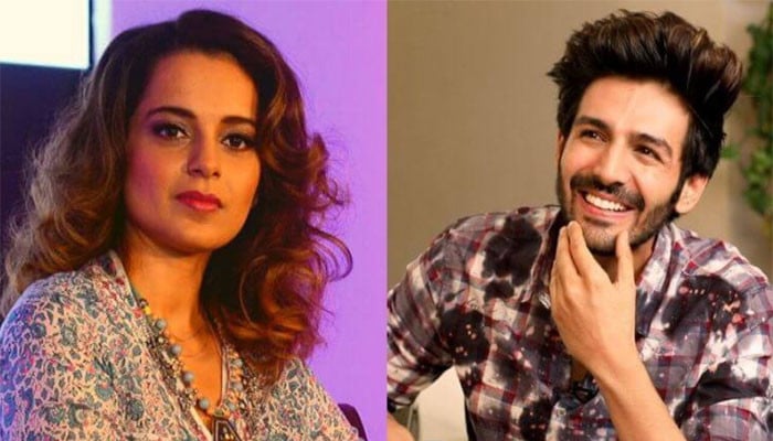 Kartik Aaryan responds to Kangana Ranaut's praise