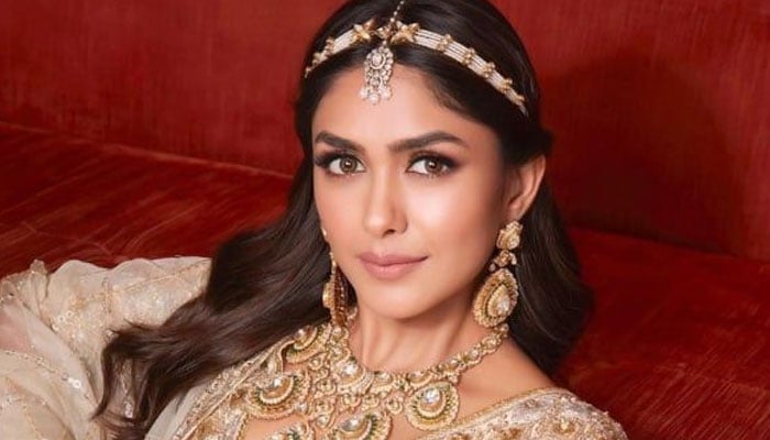 Mrunal Thakur immediately rejected the fan's marriage message on social media Mrunal Thakur immediately rejected the fan's marriage message on social media