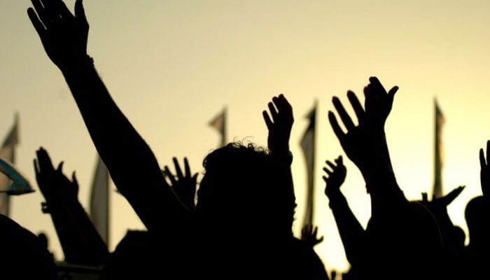 Demonstration against non-supply of water and electricity, Karachi Demonstration against non-supply of water and electricity, Karachi