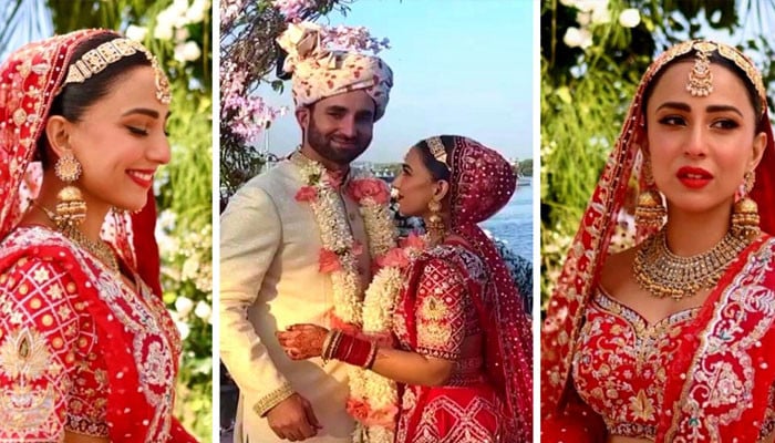 Who are the people who made Ishna Shah's wedding pictures viral?